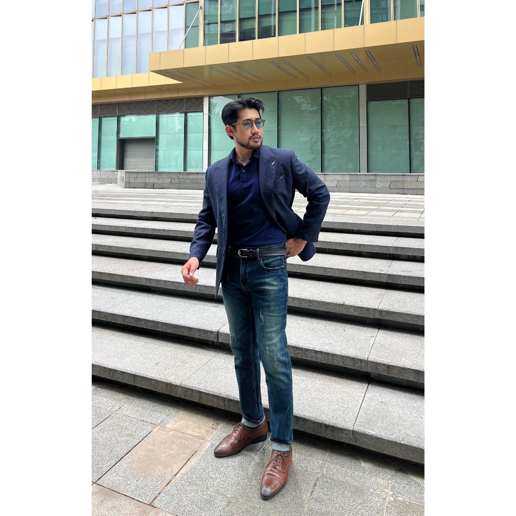 Thắt lưng Da Bò Retro Số 9