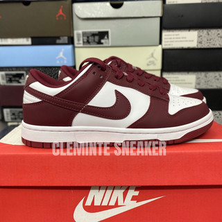 Giày Nike Dunk low Team Red - mận