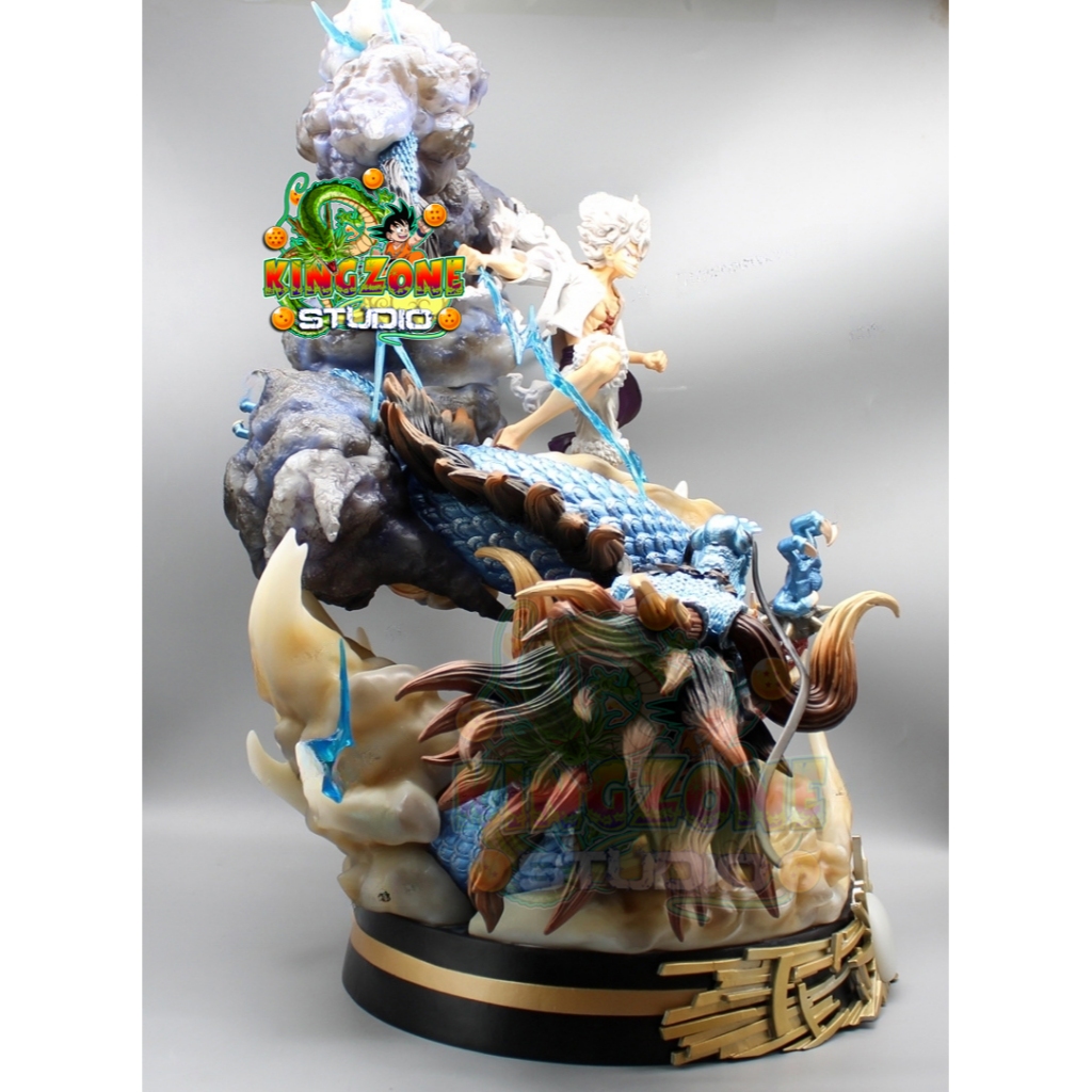 Mô Hình Luffy gear 5 vs Kaido cực đẹp