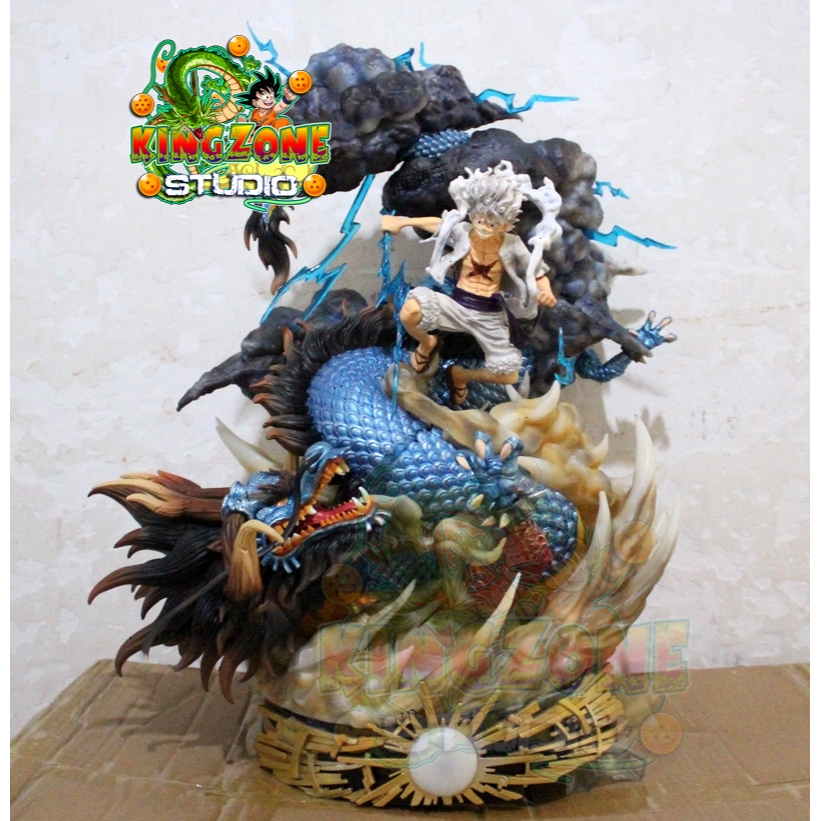 Mô Hình Luffy gear 5 vs Kaido cực đẹp