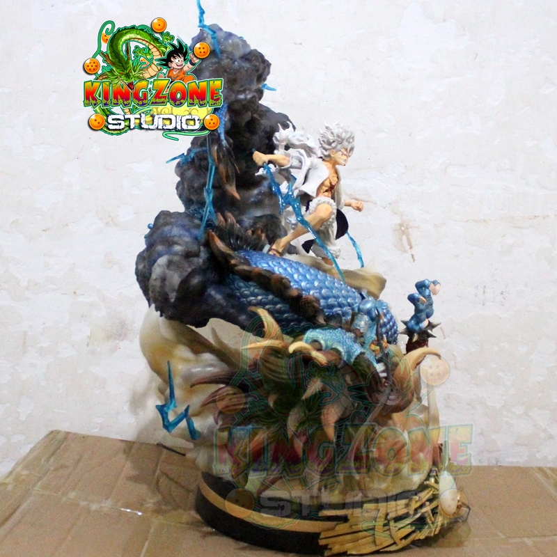 Mô Hình Luffy gear 5 vs Kaido cực đẹp