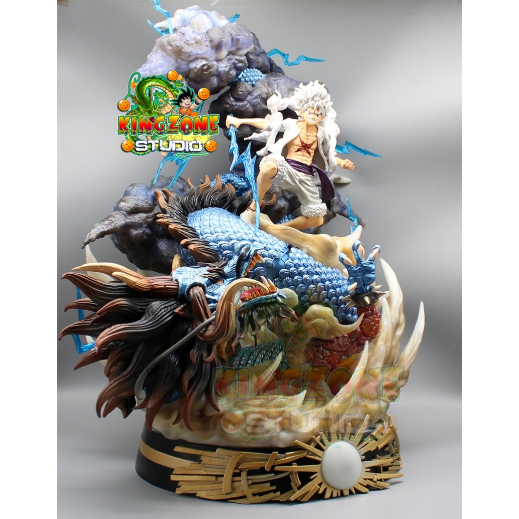 Mô Hình Luffy gear 5 vs Kaido cực đẹp