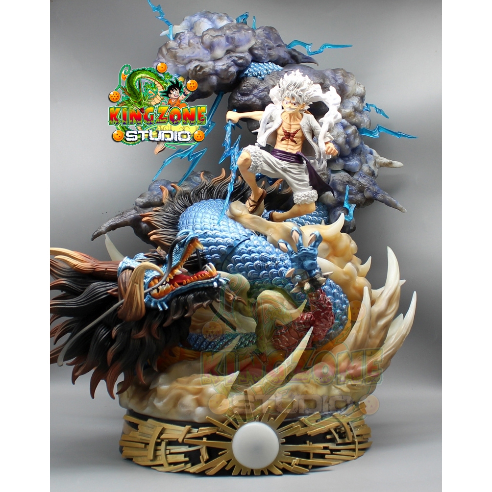 Mô Hình Luffy gear 5 vs Kaido cực đẹp