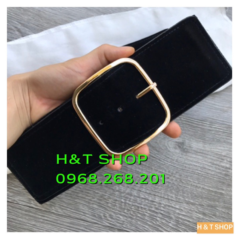 Đai Váy, Belt, Nịt Đầm Chất Nhung bản 8cm  - H&T SHOP