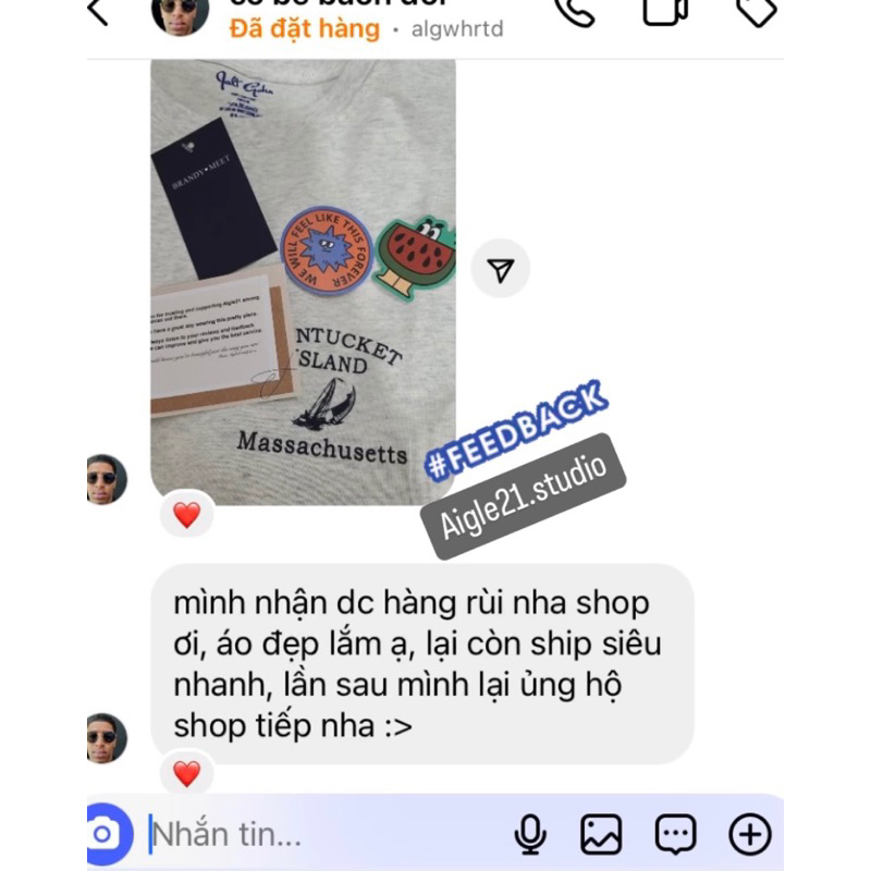 Áo phông graphic tee Nantucket