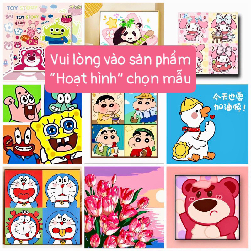 TRANH SỐ HÓA VUA HẢI TẶC 20*30CM - 16 MẪU