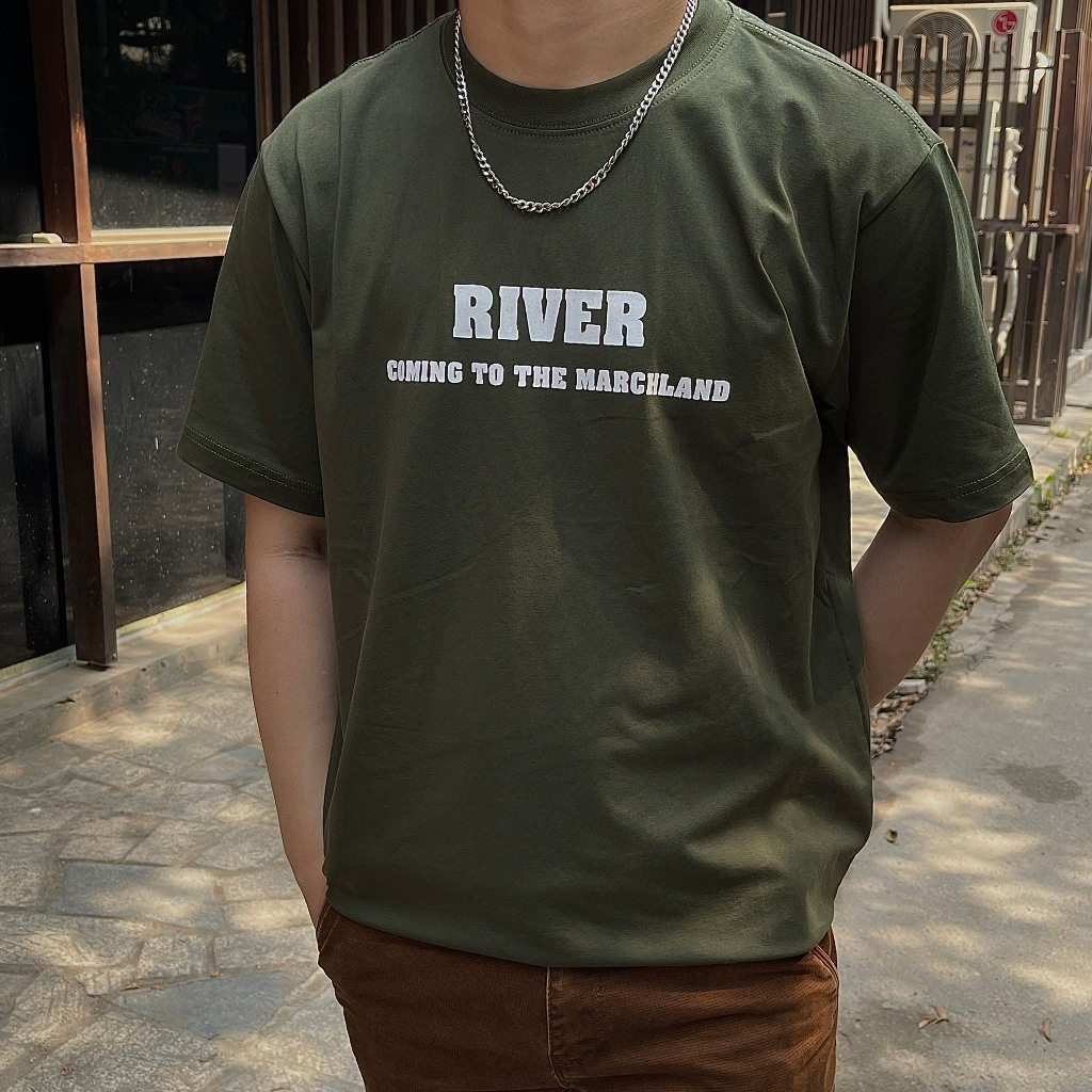 ÁO THUN BASIC LOGO NHIỀU MÀU COTTON BO CỔ GÂN CHÍNH HÃNG MARCHLAND