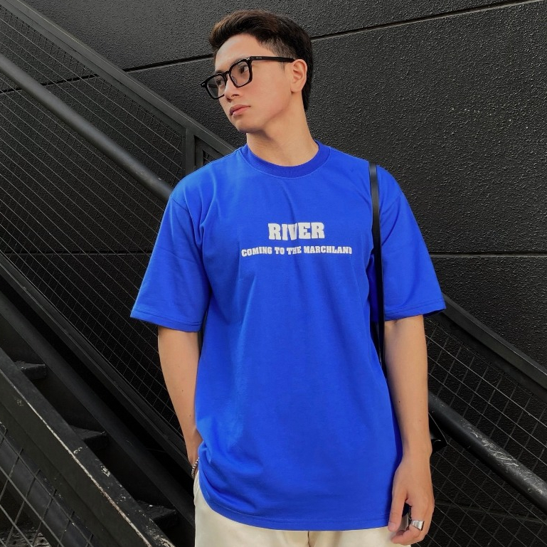 ÁO THUN BASIC LOGO NHIỀU MÀU COTTON BO CỔ GÂN CHÍNH HÃNG MARCHLAND