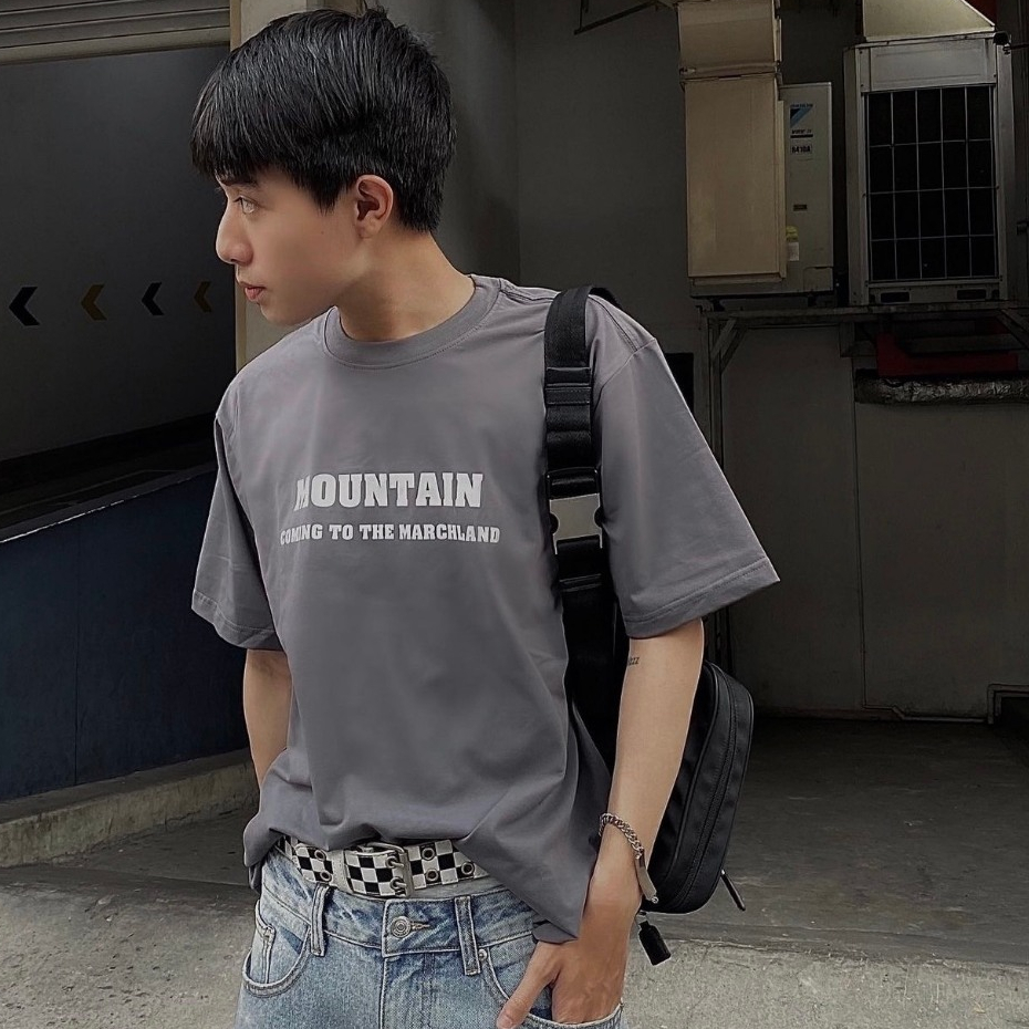 ÁO THUN BASIC LOGO NHIỀU MÀU COTTON BO CỔ GÂN CHÍNH HÃNG MARCHLAND