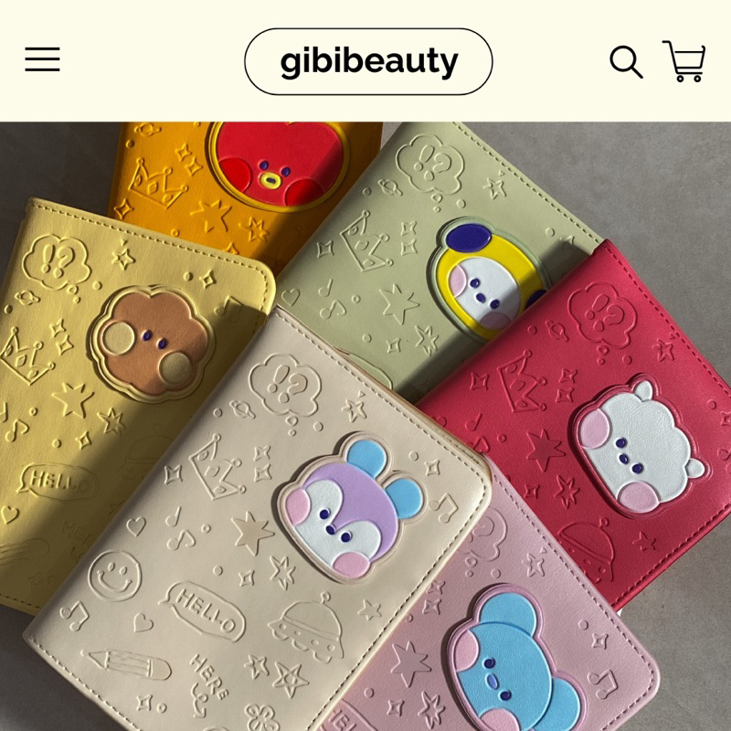 [SẴN] Passport Cover BT21 Leather Patch