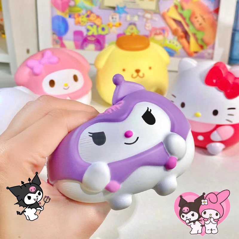 Bóp giảm stress Squishy Sanrio chậm tăng đàn hồi (DÂU CORNER)