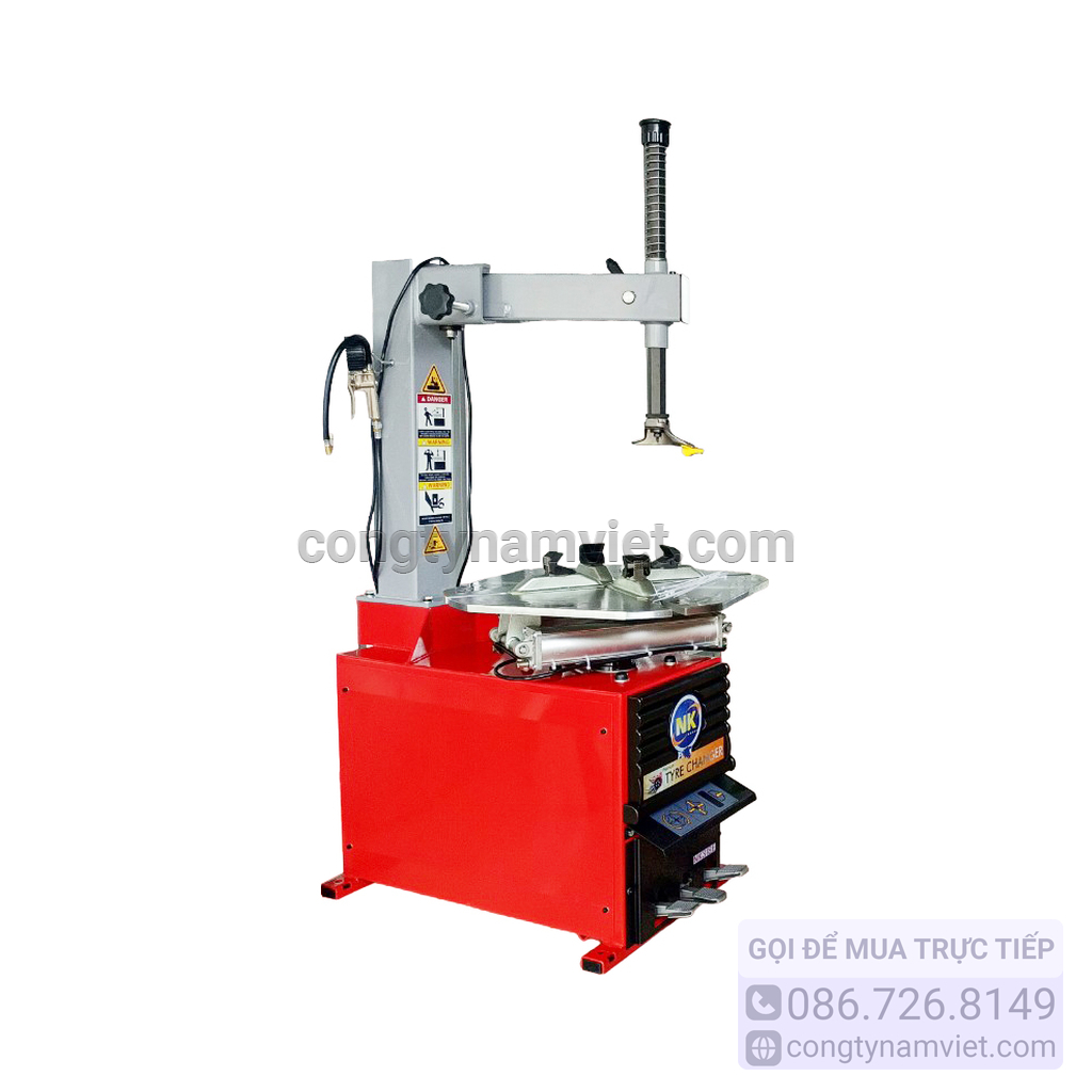 Máy tháo vỏ xe, máy ra vào lốp xe tay ga, xe máy, ô tô NK NK318E