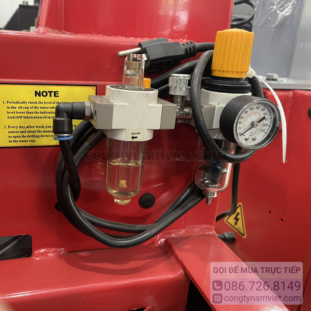 Máy tháo vỏ xe, máy ra vào lốp xe tay ga, xe máy, ô tô NK NK318E