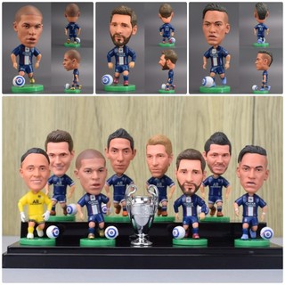 Mô hình tượng Clb Psg Messi Neymar Mbappe Ramos Navas