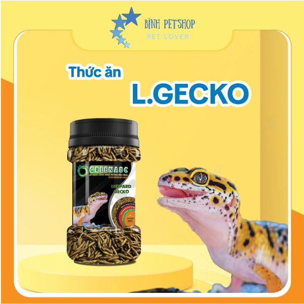 THỨC ĂN CHO BÒ SÁT: THẰN LẰN DA BÁO (Leopard Gecko)