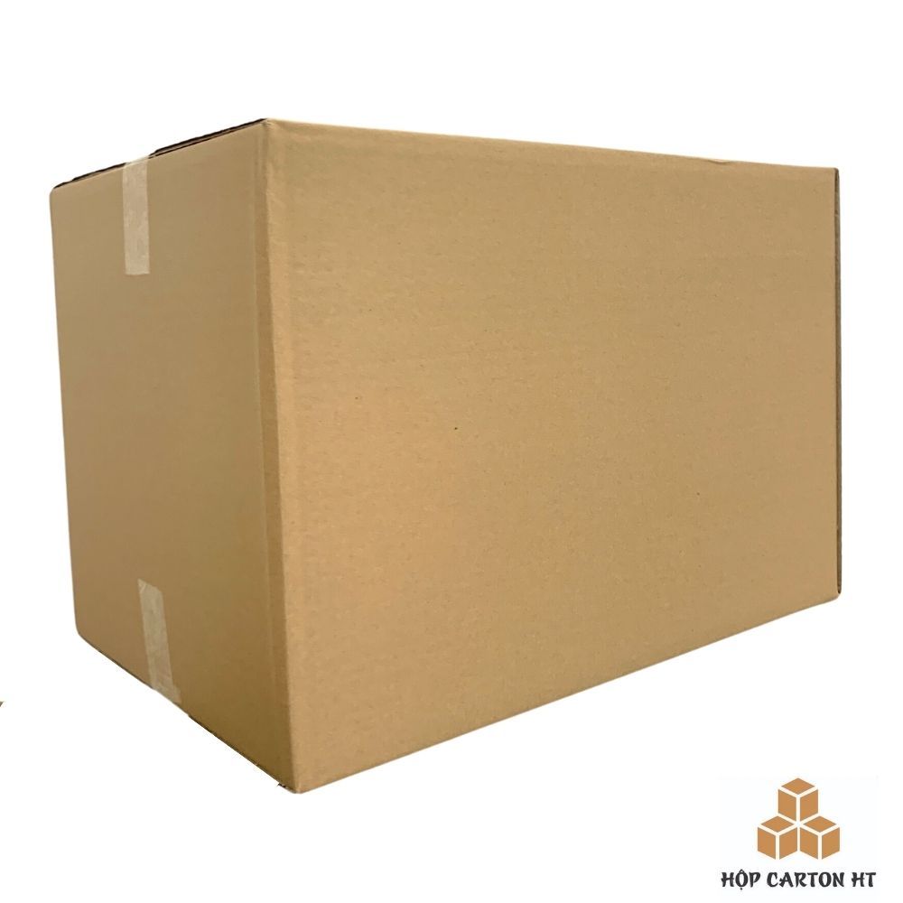 Thùng carton chuyển nhà 60x40x40, hộp carton lớn đóng gói hàng hóa giá gốc tận xưởng - Hộp carton HT HCM