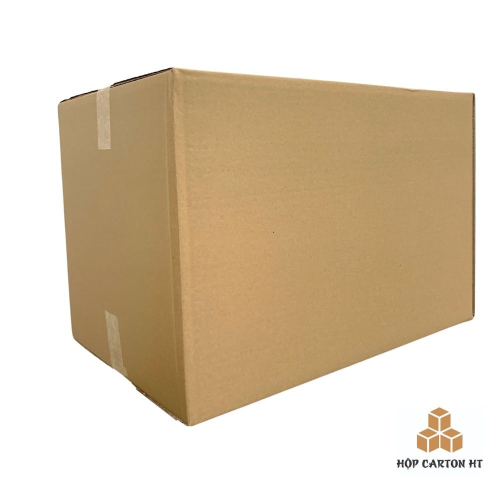 Thùng carton chuyển nhà 60x40x40, hộp carton lớn đóng gói hàng hóa giá gốc tận xưởng - Hộp carton HT HCM