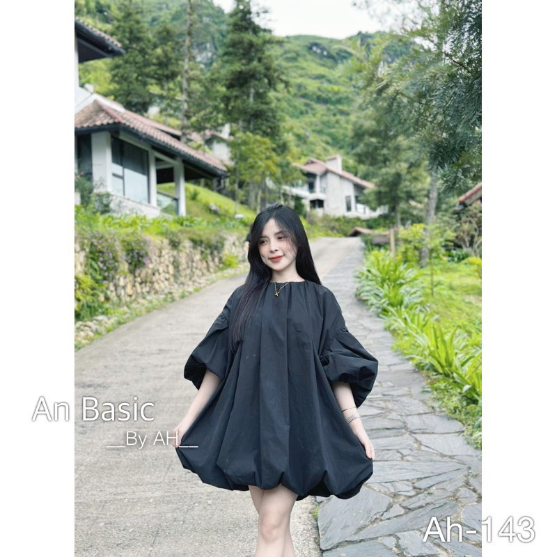 Áo- Váy babydoll thô tay bồng hàng 2 lớp tiểu thư “BANI DRESS”