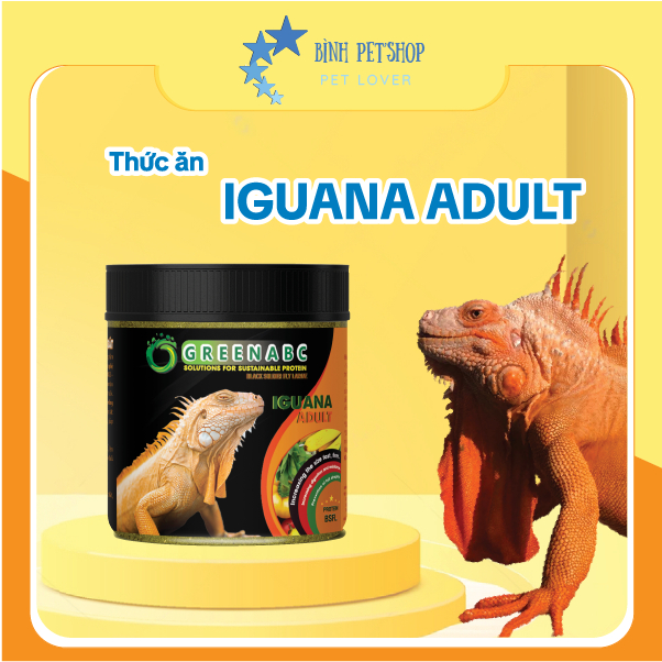 THỨC ĂN CHO BÒ SÁT Iguana Adult - Rồng Nam Mỹ Adult 230g