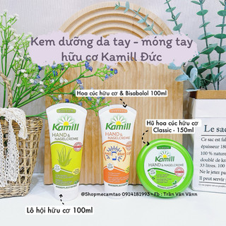 Kem dưỡng da tay - móng tay hữu cơ KAMILL ĐỨC ( Số 1 tại Đức )