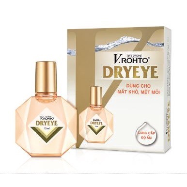 Nhỏ Dưỡng Mắt V.ROHTO DRYEYE - Giúp Giảm Khô Mắt, Ngứa Mắt