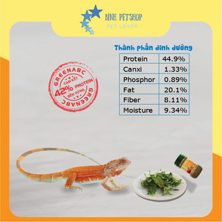 THỨC ĂN BÒ SÁT - BỘT BỎ SUNG DINH DƯỠNG
