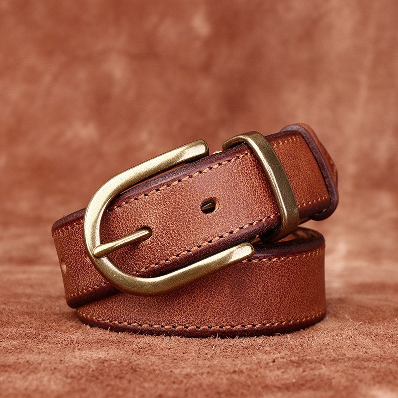 Thắt Lưng Da Bò Vachetta