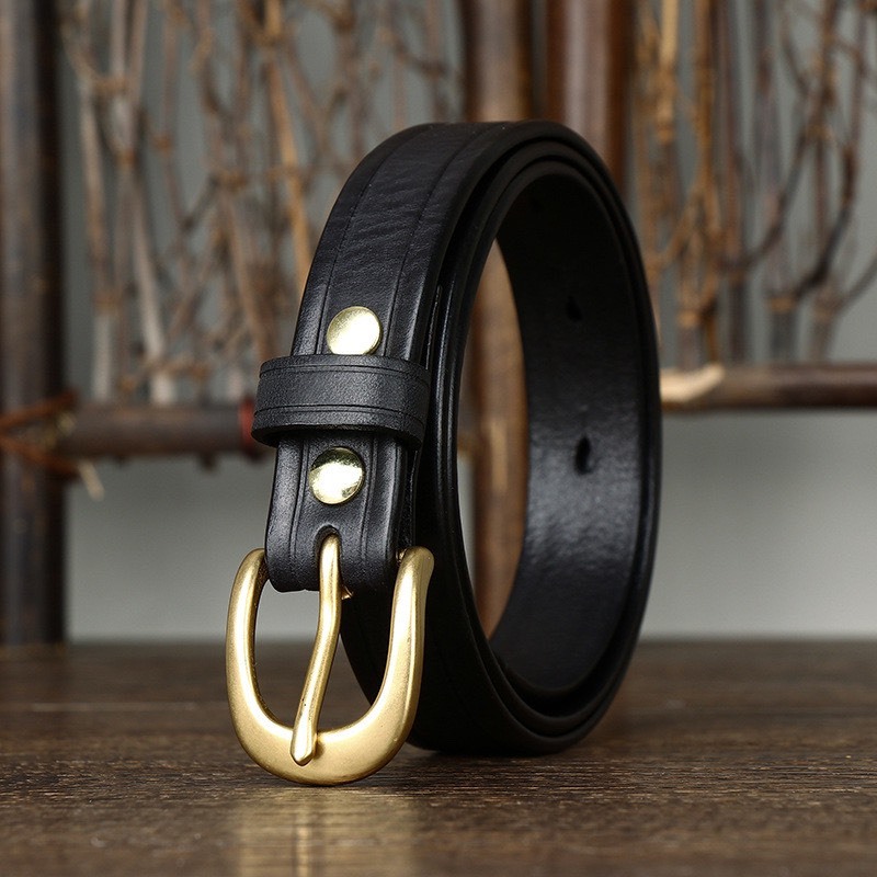 Thắt lưng Da Bò Retro 10 Số đếm