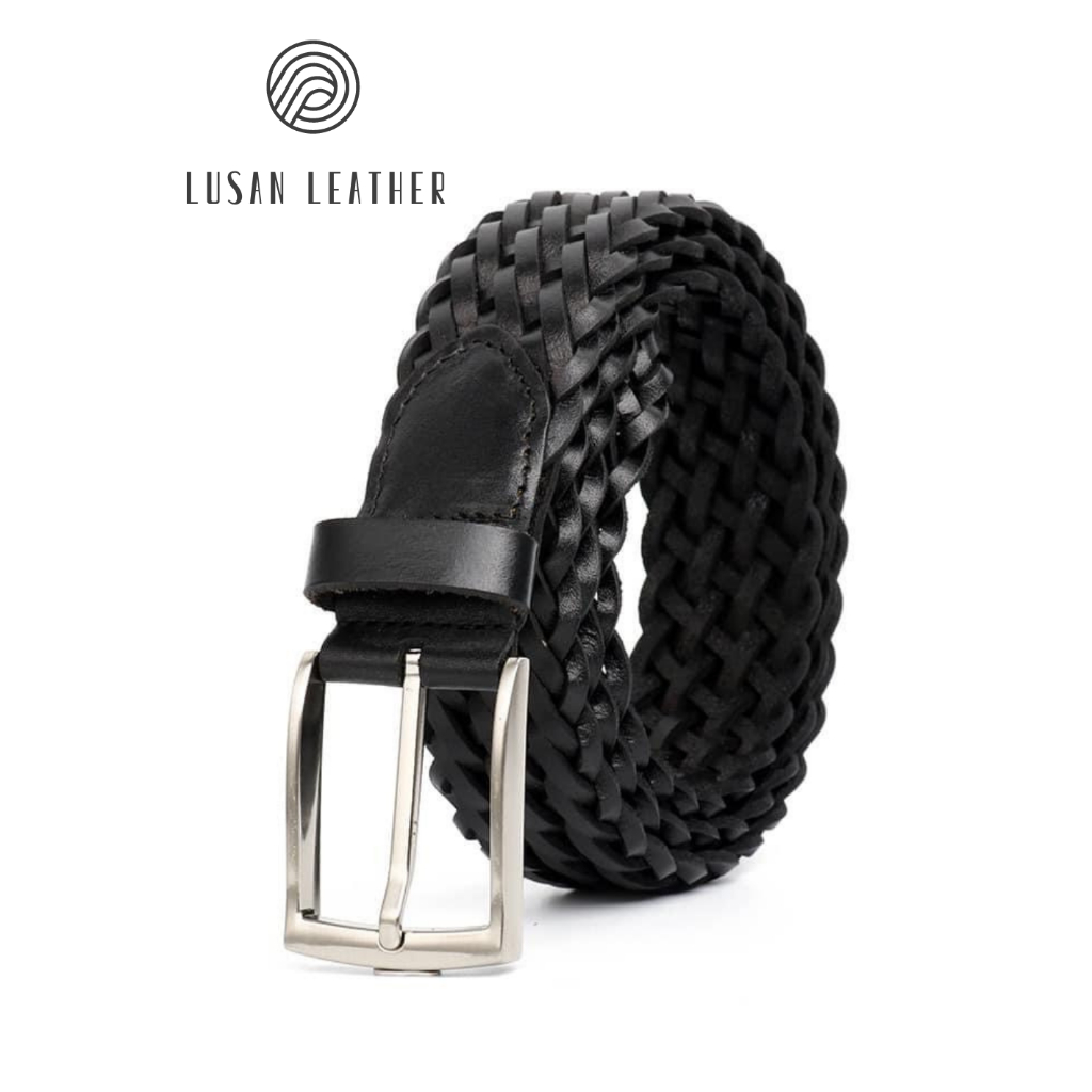 Thắt lưng Da Bò Đan Chéo Cao Cấp  SALE SALE 20% 450=>>360k