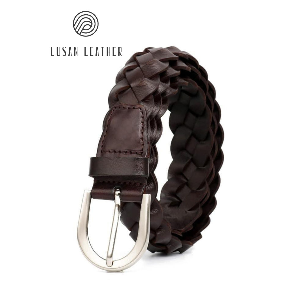 Thắt lưng Da Bò Đan Chéo Cao Cấp  SALE SALE 20% 450=>>360k