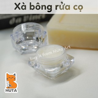 Xà bông rửa cọ vẽ chuyên dụng Da Vinci 3g, 5g - Rửa sạch và dưỡng cọ ✨ Hũ chiết kim cương nhỏ ✨