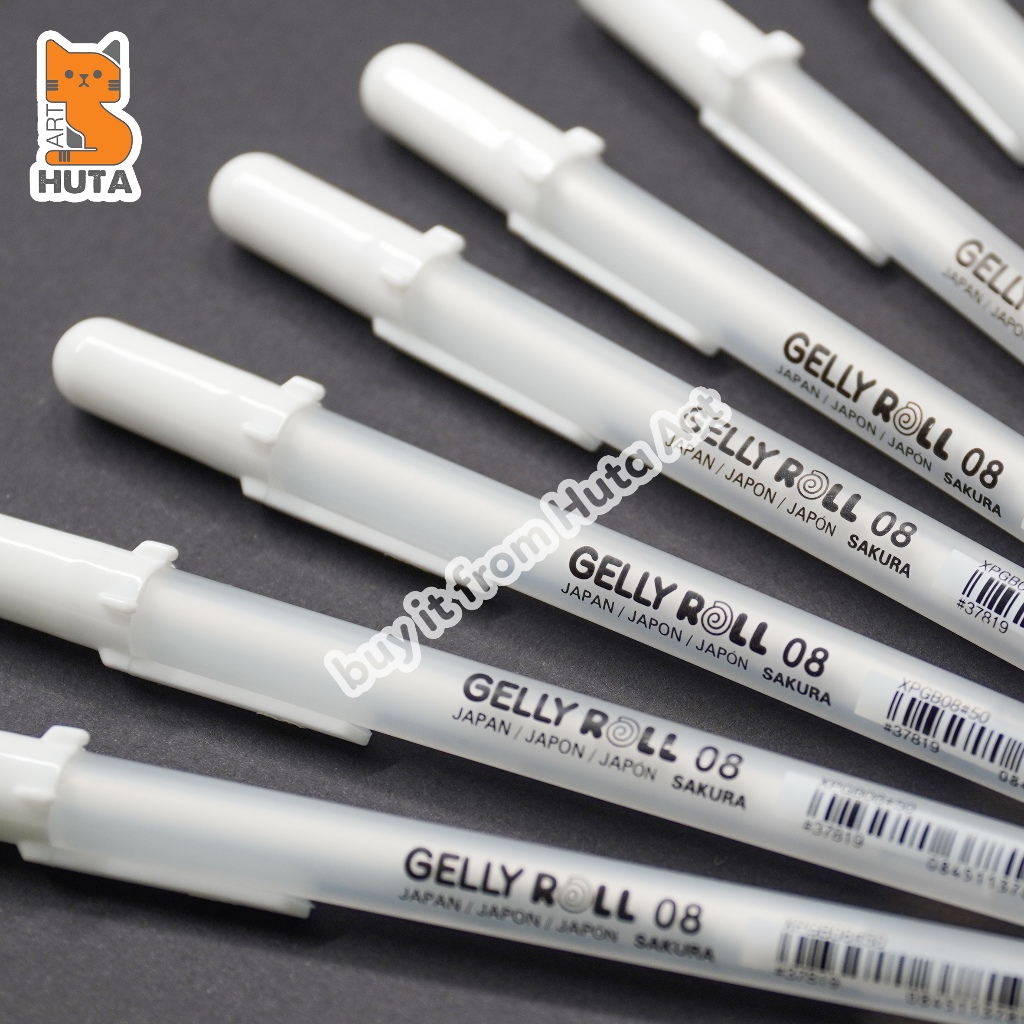 Bút Gel Trắng Sakura Gelly Roll - 0.8 Medium