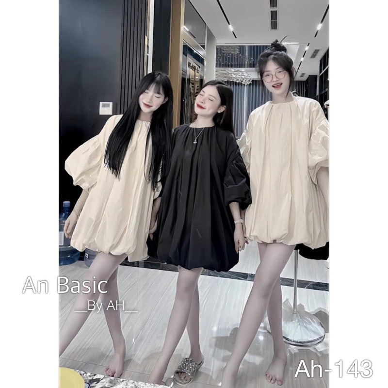 Áo- Váy babydoll thô tay bồng hàng 2 lớp tiểu thư “BANI DRESS”