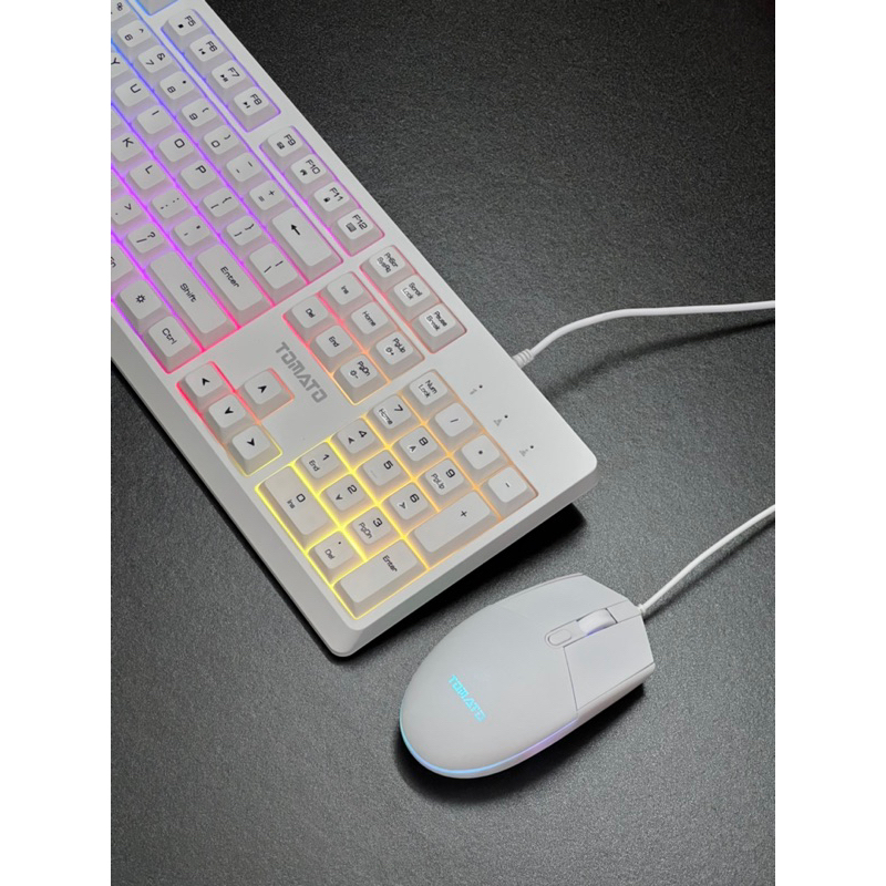 Combo Phím Chuột TOMATO S100 Led Rgb . Tặng kèm bàn di raze