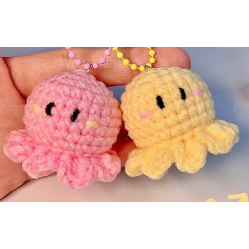 Móc khoá thú bông mini handmade treo túi/ hộp bút/ túi tote