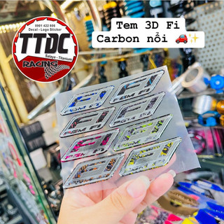 Tem 3d nổi mẫu fi đủ màu 🚗✌🏻