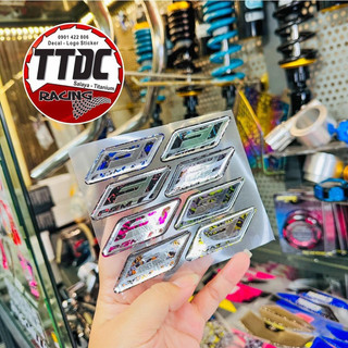 [Giá 1 tem]Tem 3D nổi mẫu Fi đủ màu 🚗✌🏻