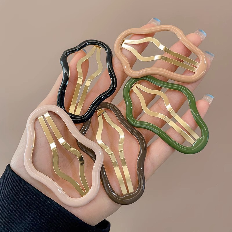 Kẹp Tóc Nữ Thiết Kế Hình Đám Mây Thời Trang Nhiều Màu Siêu Hot