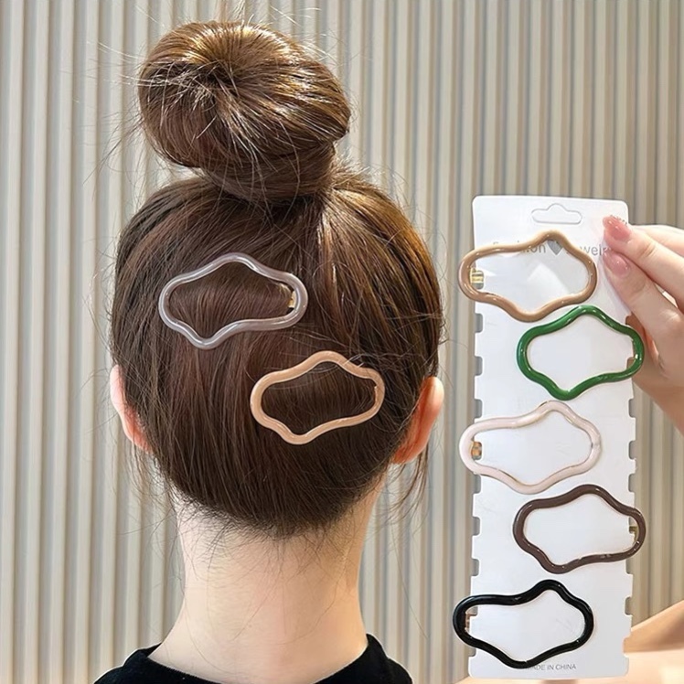 Kẹp Tóc Nữ Thiết Kế Hình Đám Mây Thời Trang Nhiều Màu Siêu Hot