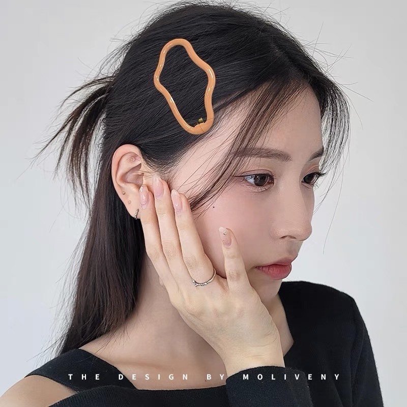 Kẹp Tóc Nữ Thiết Kế Hình Đám Mây Thời Trang Nhiều Màu Siêu Hot