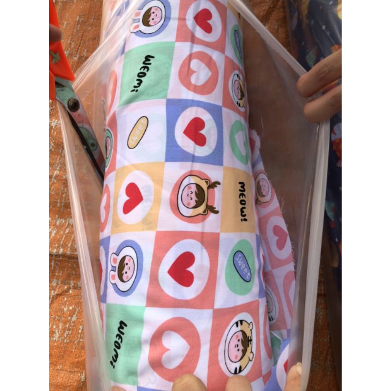 Vải tole lanh loại 1, thấm hút mồ hôi, mặc mát. may đồ bộ, váy ngủ và quần áo trẻ em