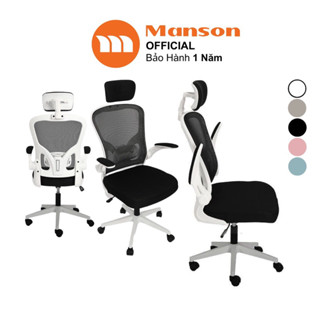 [Hỏa Tốc 30p- Ship 0Đ] Ghế Văn Phòng Công Thái Học Xiaomi Manson Regal Có Tựa Đầu Giảm Đau Vai Gáy