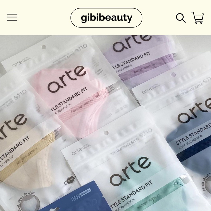Khẩu trang ARTE Style Standard Fit