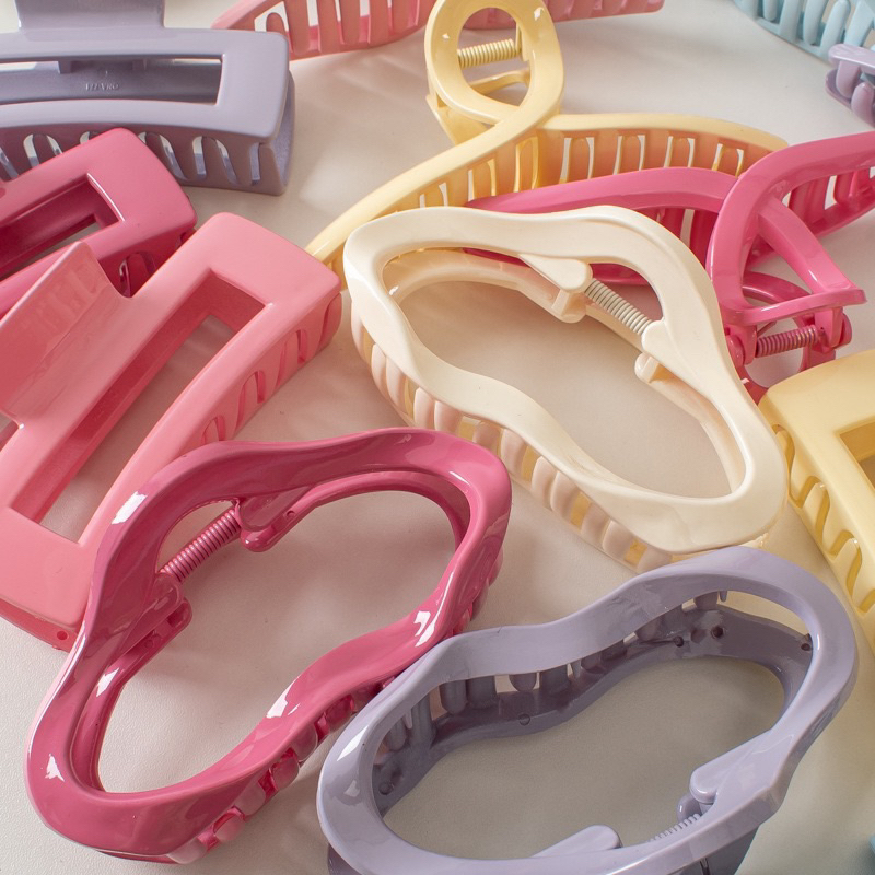 Kẹp càng cua nhiều mẫu màu Pastel trendy Hàn Quốc dễ thương