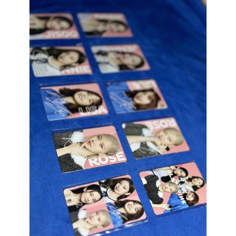 FULL BỘ 10 CARD BLACKPINK OREO - DF NHẸ