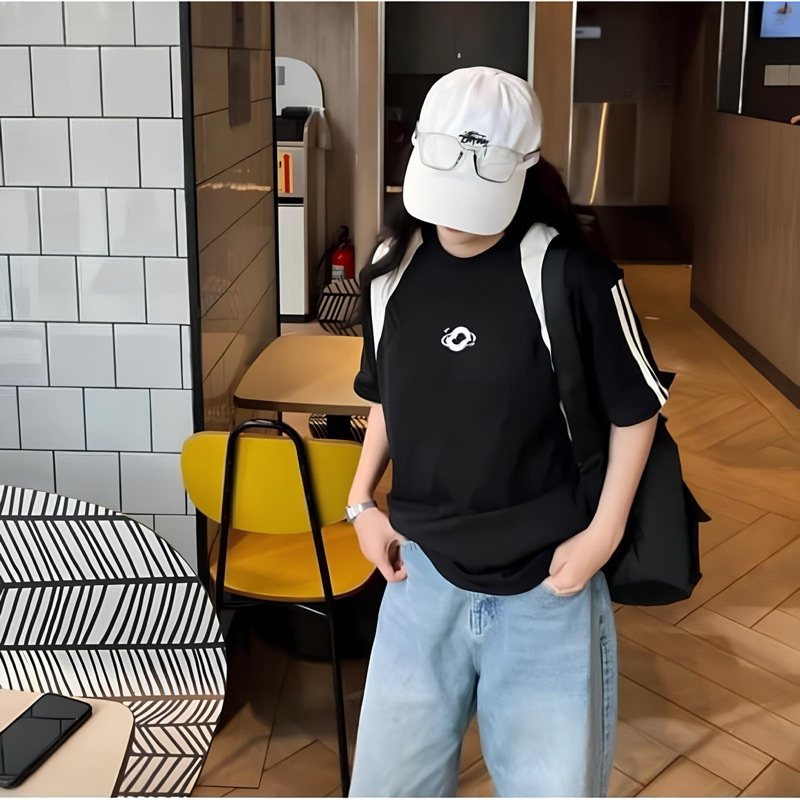 Áo thun Raglan unisex nam nữ form rộng tay lỡ, Áo phông Raglan phối tay Local brand Blokecore Sporty Basic Outerity GTM