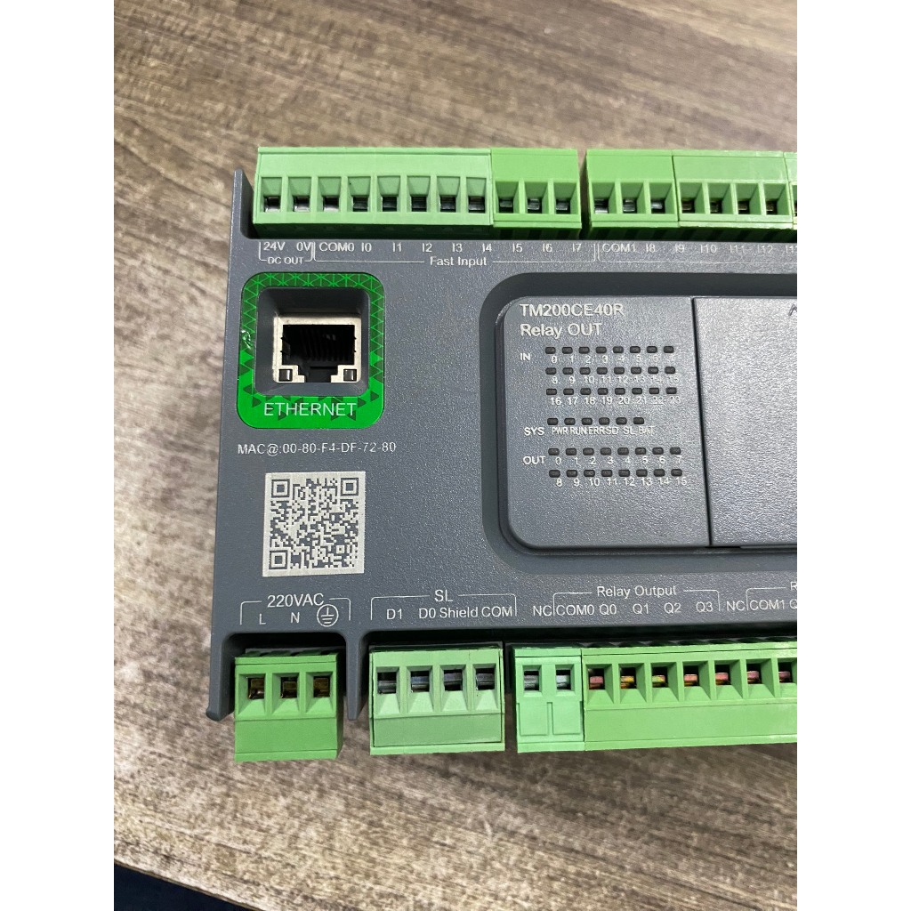 PLC  SCHNEIDER  TM200CE40R  ngõ ra RELAY  40I/O tháo máy