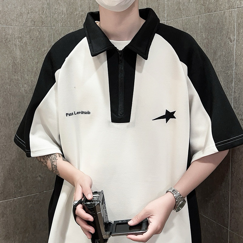 Áo Polo Phối Khoá Kéo SuperStar GOTOMI Local Brand Polo Unisex Nam Nữ GTM 2023