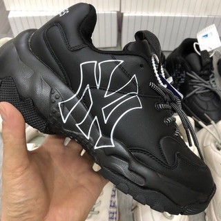 Giày thể thao hàn quốc 𝐌𝐋𝐁 nâng đế 5cm đen ny mảnh size 36->43