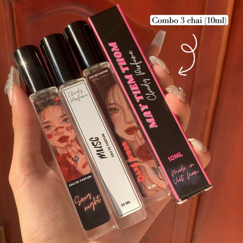 Combo 3 chai tinh dầu nước hoa LUXURY CATCHY